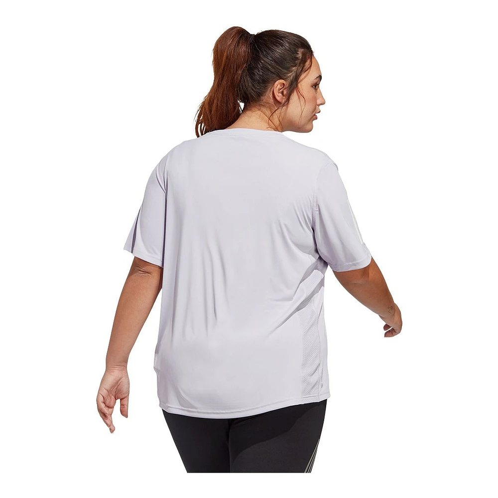 adidas Women's Plus Run OTR T Shirt