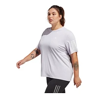 adidas Women's Plus Run OTR T Shirt