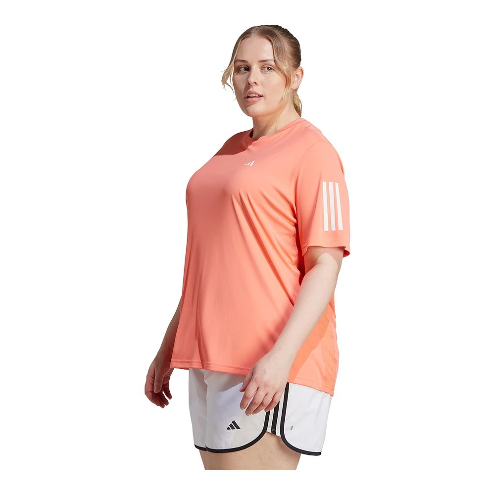 adidas Women's Plus Run OTR T Shirt