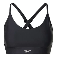 Reebok Women's Lux Strappy Sports Medium Bra