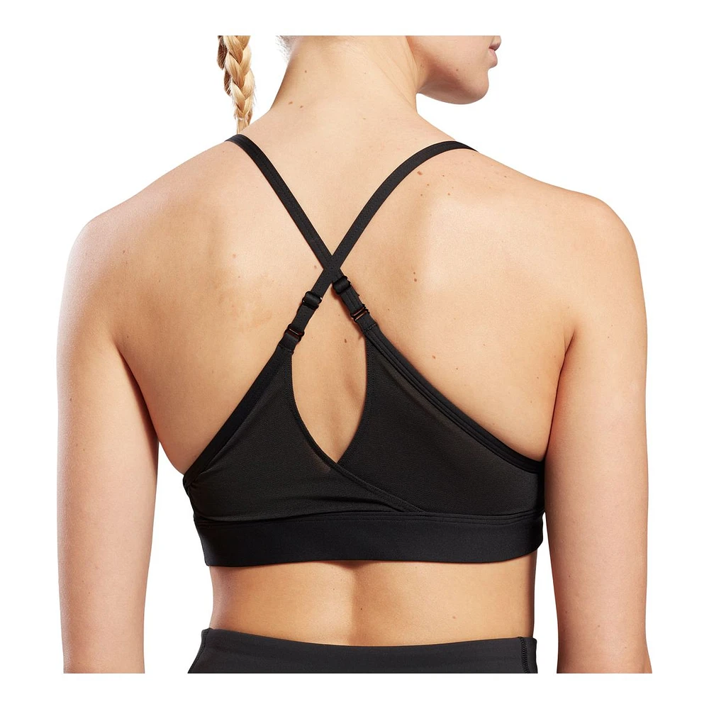 Reebok Women's Lux Strappy Sports Medium Bra