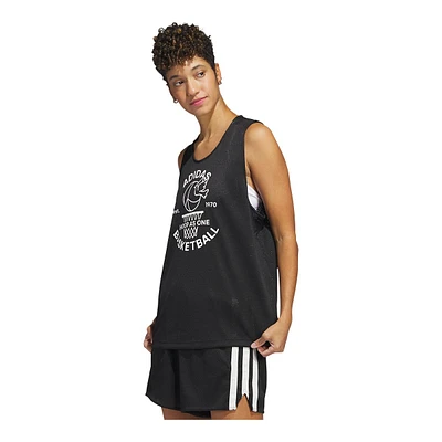 adidas Women's Basketball Select Jersey Tank