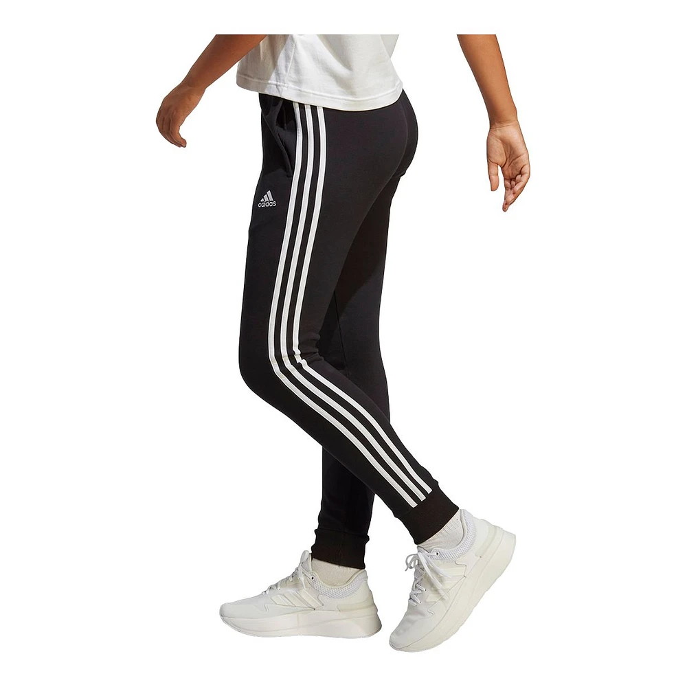 adidas Women's 3-Stripe French Terry CF Pants