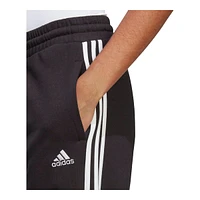 adidas Women's 3-Stripe French Terry CF Wide Pants