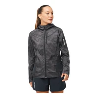 Salomon Women's Bonatti Cross Wind Full Zip Jacket