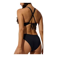 Everyday Sunday Women's Basic Crop Swimwear Bikini Top