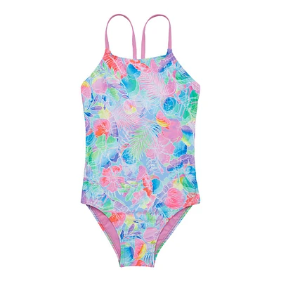 Speedo Women's Tie Back One Piece Swimsuit