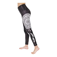 NoMiNoU Women's High Rise 28 Inch Dreamcatcher Tights