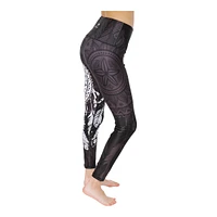 NoMiNoU Women's High Rise 28 Inch Dreamcatcher Tights