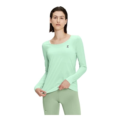 On Women's Run Performance Long Sleeve Shirt