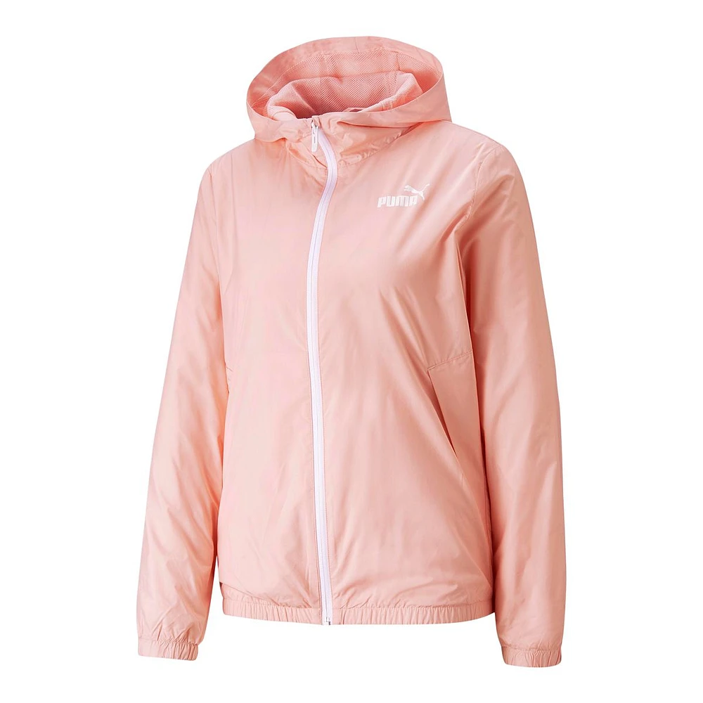 PUMA Women's Essential Solid Windbreaker Jacket