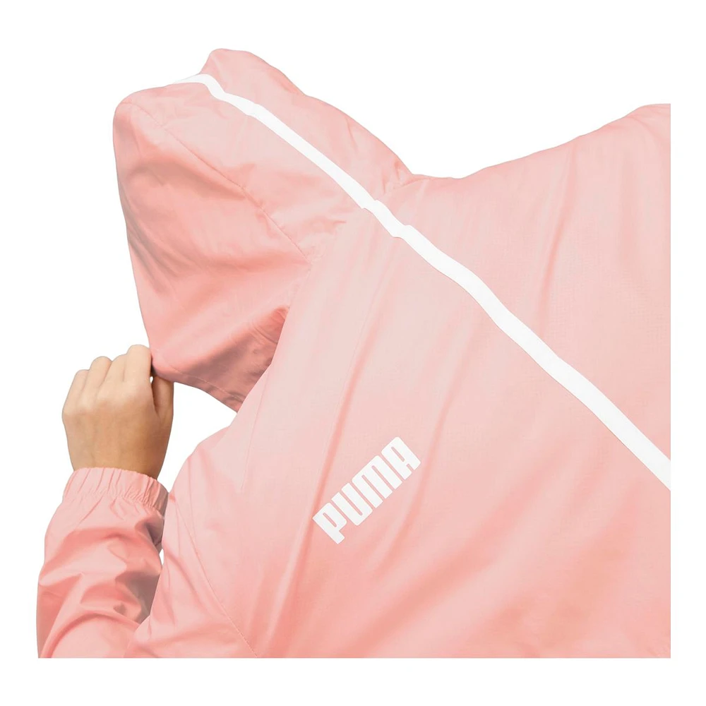 PUMA Women's Essential Solid Windbreaker Jacket