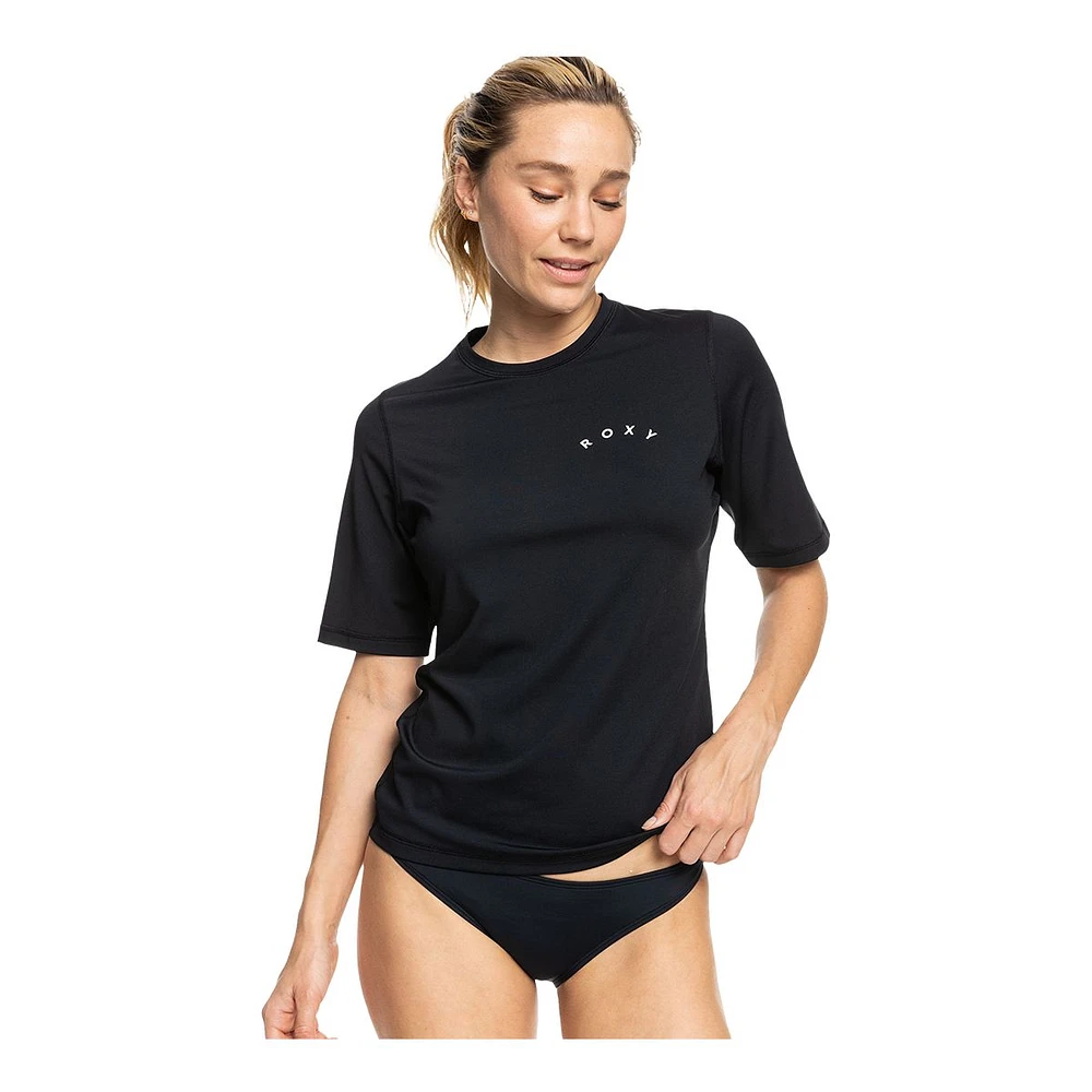 Roxy Women's Enjoy Waves Lycra T Shirt