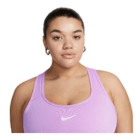 Nike Women's Classic Sports Bra, Medium Impact, Padded