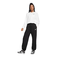 Nike Women's Club Fleece Mid-Rise Oversized Pants