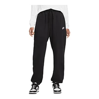 Nike Women's Club Fleece Mid-Rise Oversized Pants