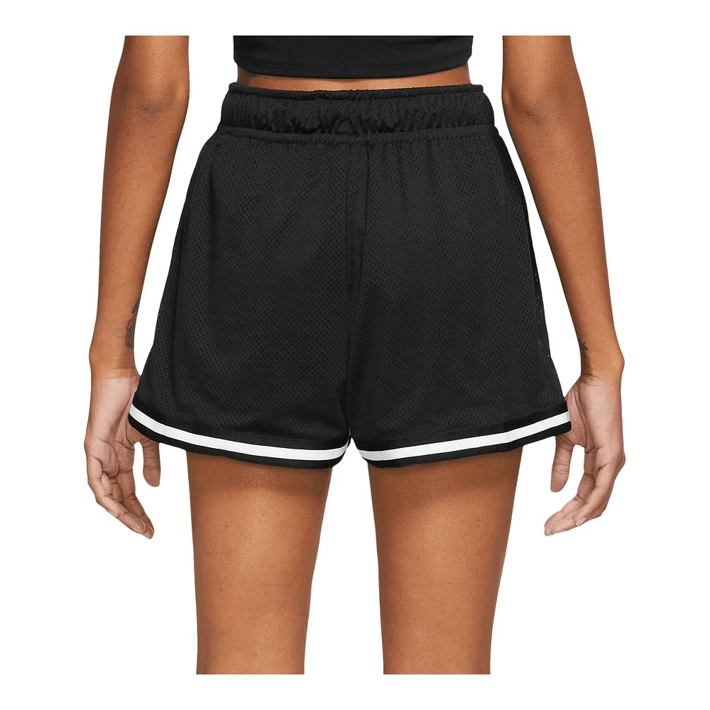 Nike Sportswear Women's Essential Mesh Mid-Rise Shorts