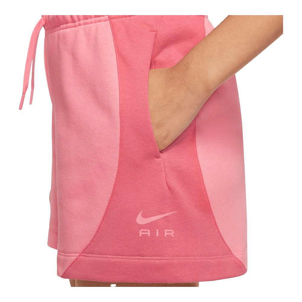 Nike Sportswear Women's Air Fleece Mid-Rise Shorts