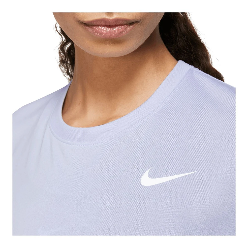 Nike Women's Legend RLGD LBR T Shirt, Relaxed Fit, Dri-FIT