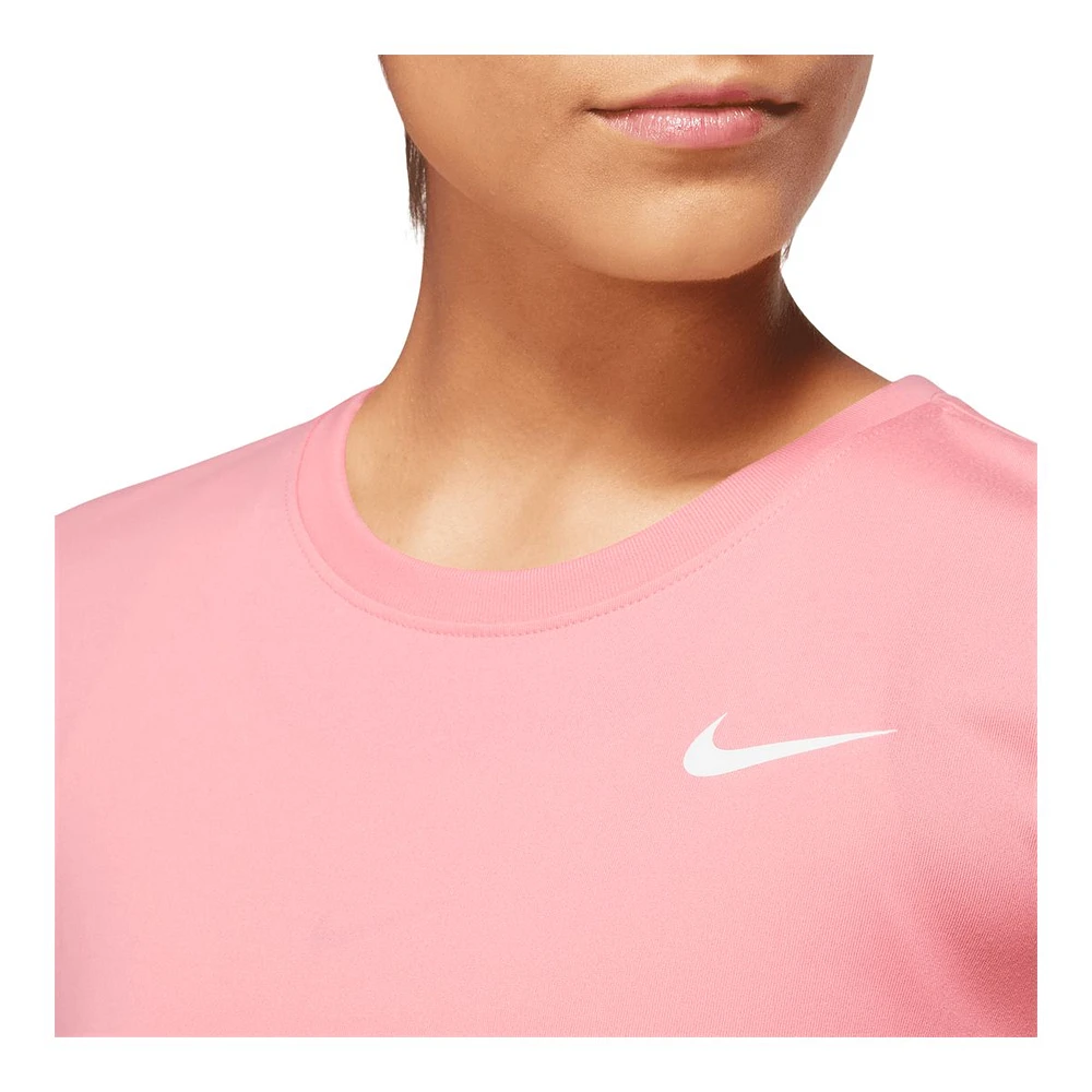 Nike Women's Legend RLGD LBR T Shirt, Relaxed Fit, Dri-FIT