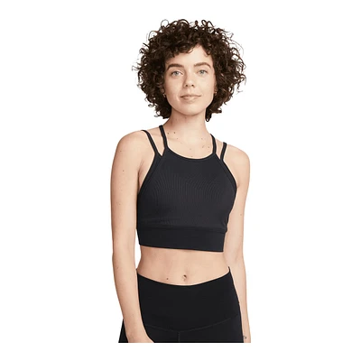 Nike Women's Dri-FIT Indy Strapy Longline Low Sports Bra