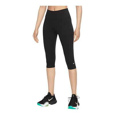 Nike Women's One Dri-FIT Mid-Rise Capri Tights