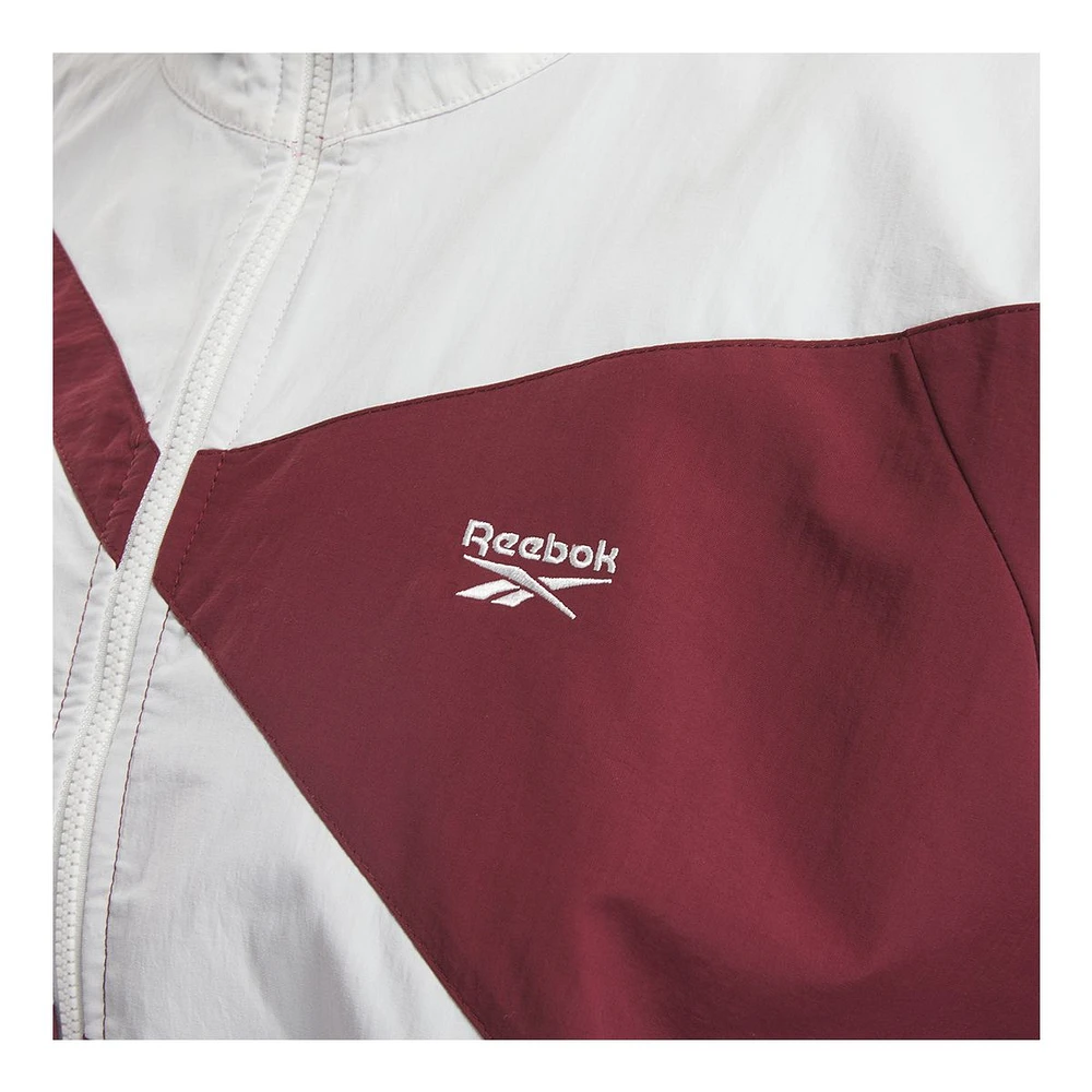 Reebok Women's Vector OG Woven Full Zip Jacket