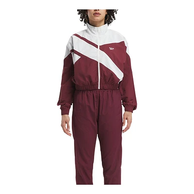 Reebok Women's Vector OG Woven Full Zip Jacket