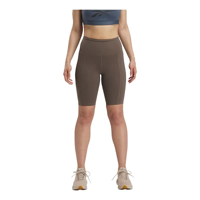 Reebok Women's Lux High Rise Bike Shorts