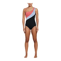 Nike Women's Asymmetrical One Piece Swimsuit