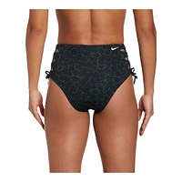 Nike Women's Dots High Waist Cheeky Bottom