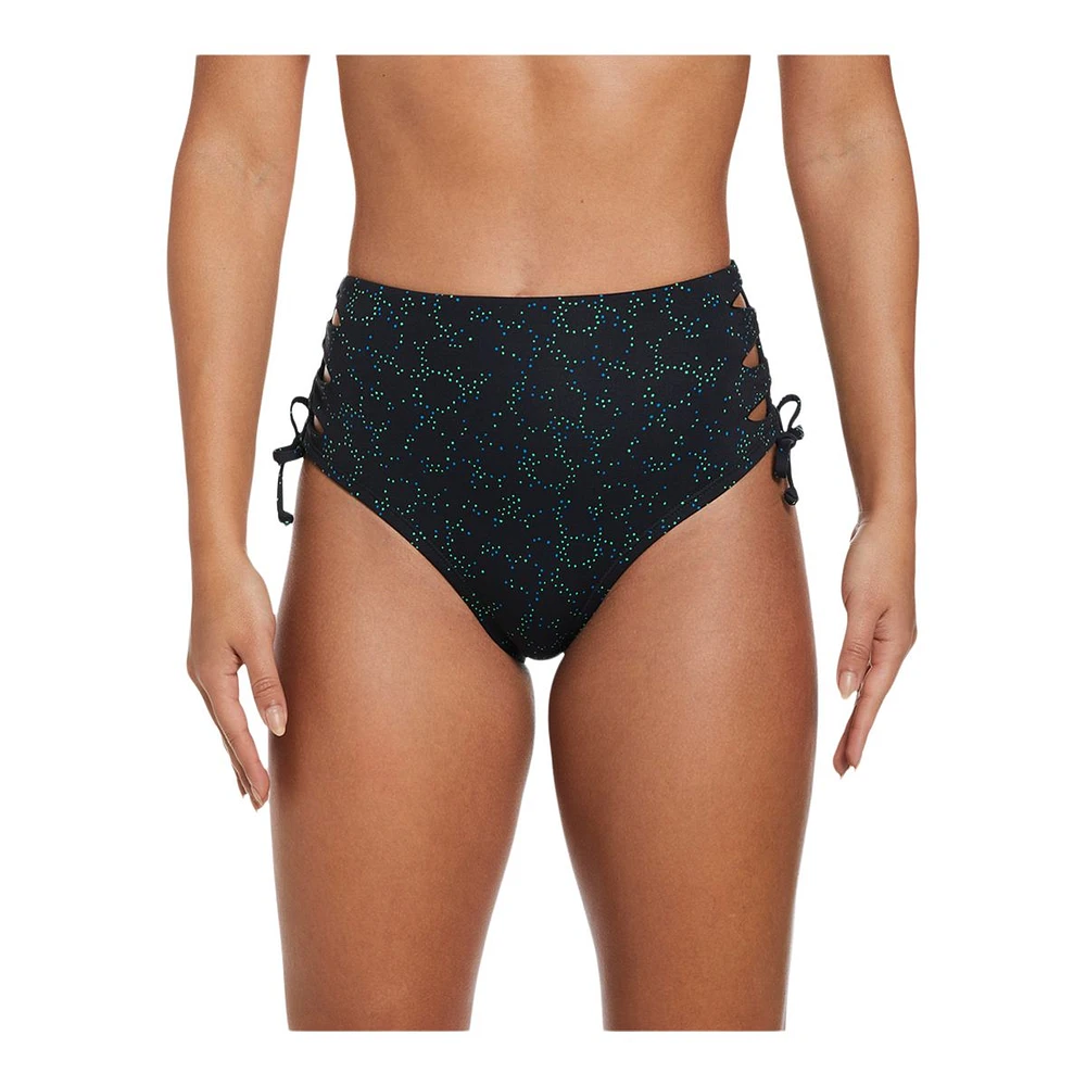 Nike Women's Dots High Waist Cheeky Bottom