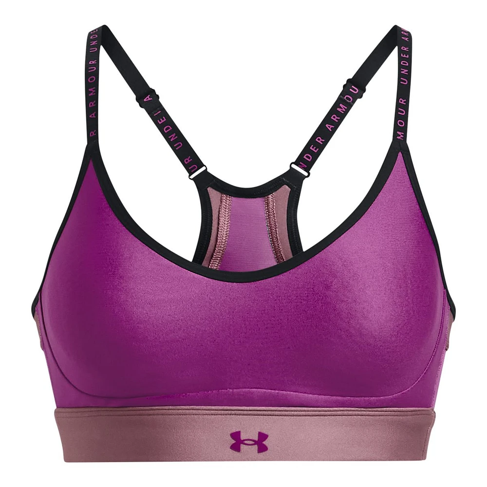 Under Armour Women's Infinity Sports Bra, Low Impact, Padded