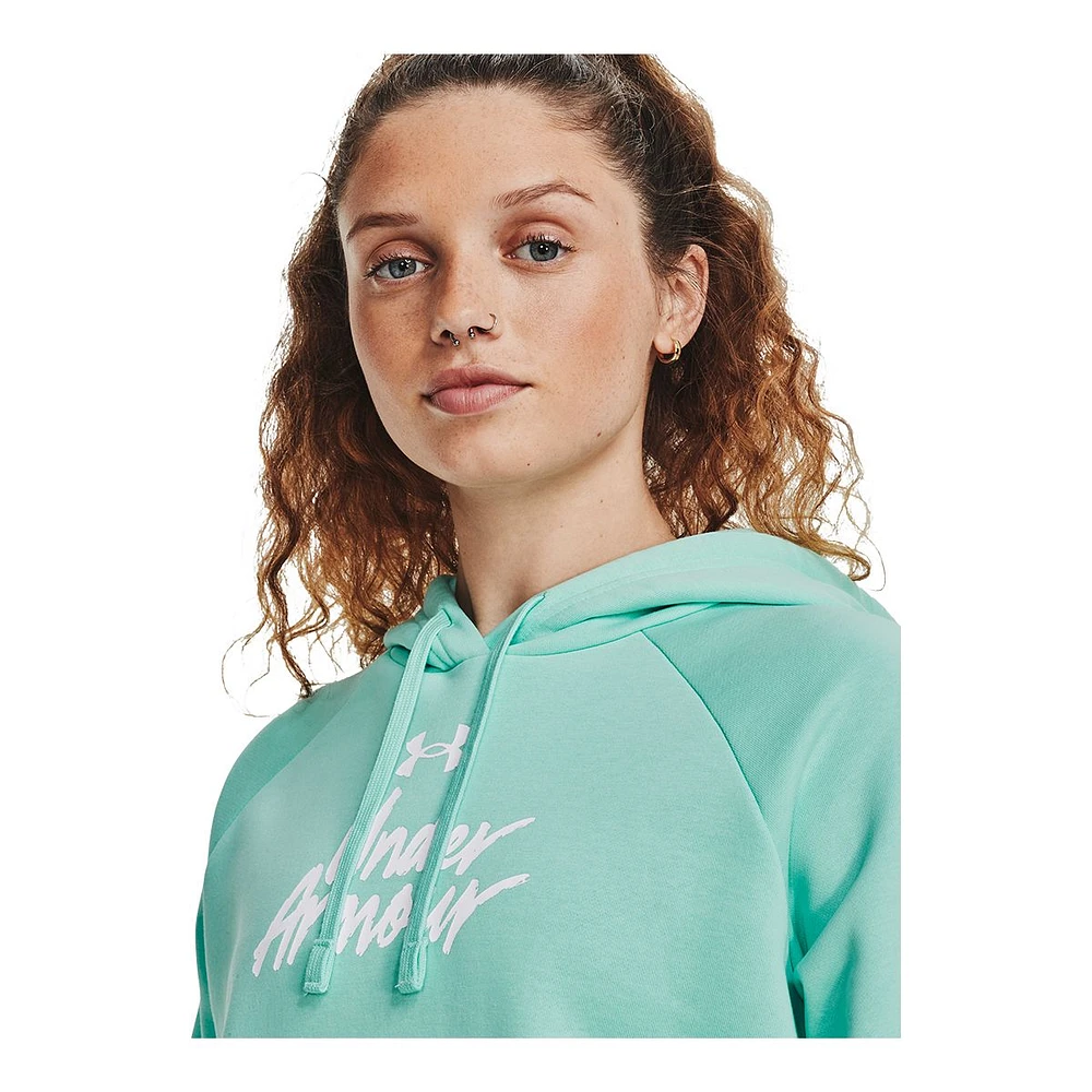 Under Armour Women's Rival Fleece Graphic Hoodie