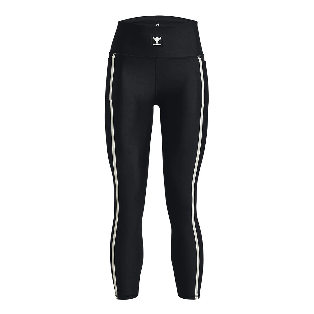 Under Armour Women's Project Rock All Train HeatGear© Ankle Leggings