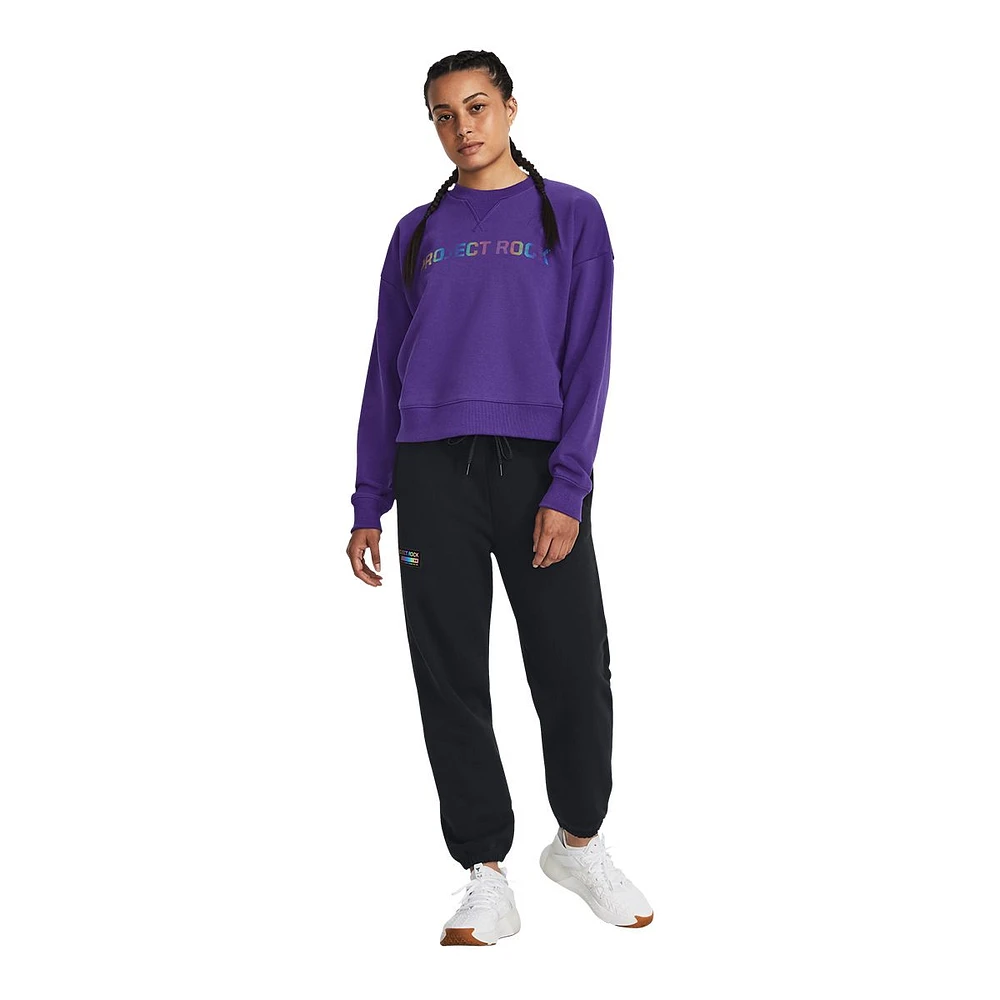 Under Armour Women's Project Rock HW Leg Day Sweatshirt