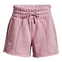 Under Armour Women's Essential Fleece 4 Inch Shorts