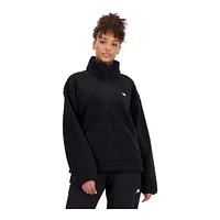 New Balance Women's Sherpa Pullover Jacket