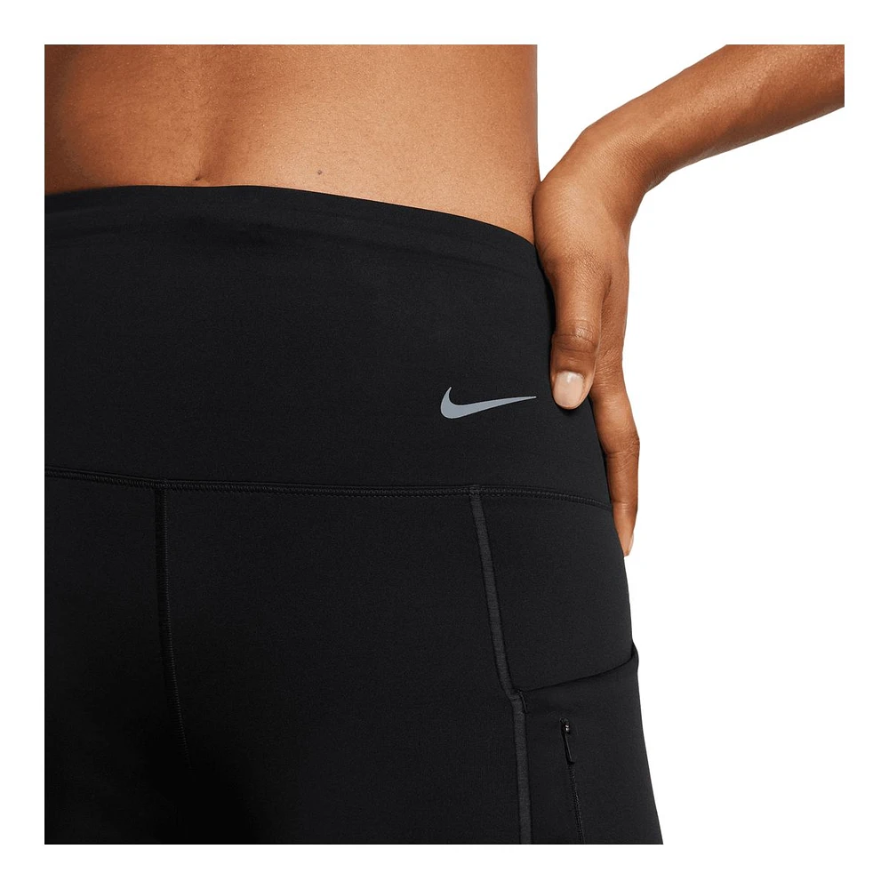 Nike Women's Run Dri-FIT Go High Rise 8 Inch Shorts