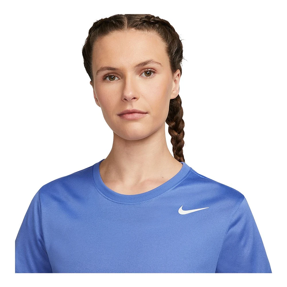 Nike Women's Legend RLGD LBR T Shirt, Relaxed Fit, Dri-FIT