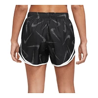 Nike Women's Run Dri-FIT Tempo Swoosh All Over Print Shorts