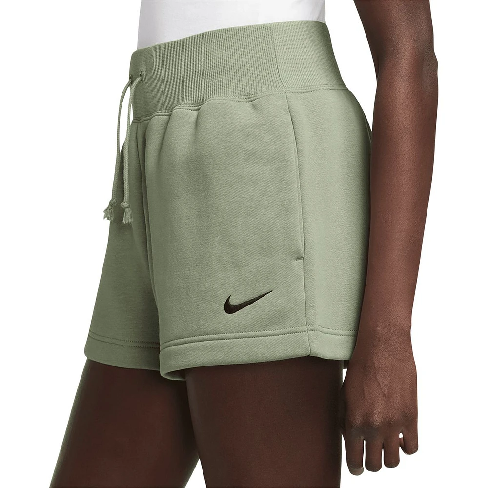 Nike Women's Phoenix Fleece High-Rise Shorts