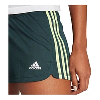 adidas Women's Pacer 3-Stripe Knit Shorts