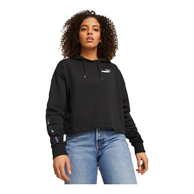 Puma Women's Essentials+ Love is Tape Hoodie