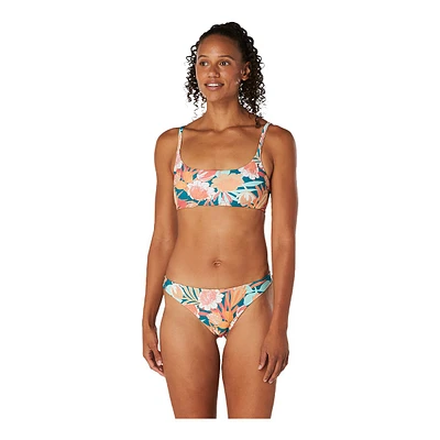 Speedo Women's Print Scoop Bikini Bottom