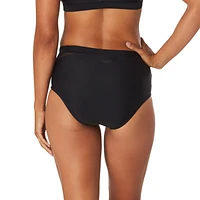 Speedo Women's Solid Mesh Bikini Bottom