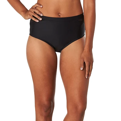 Speedo Women's Solid Mesh Bikini Bottom