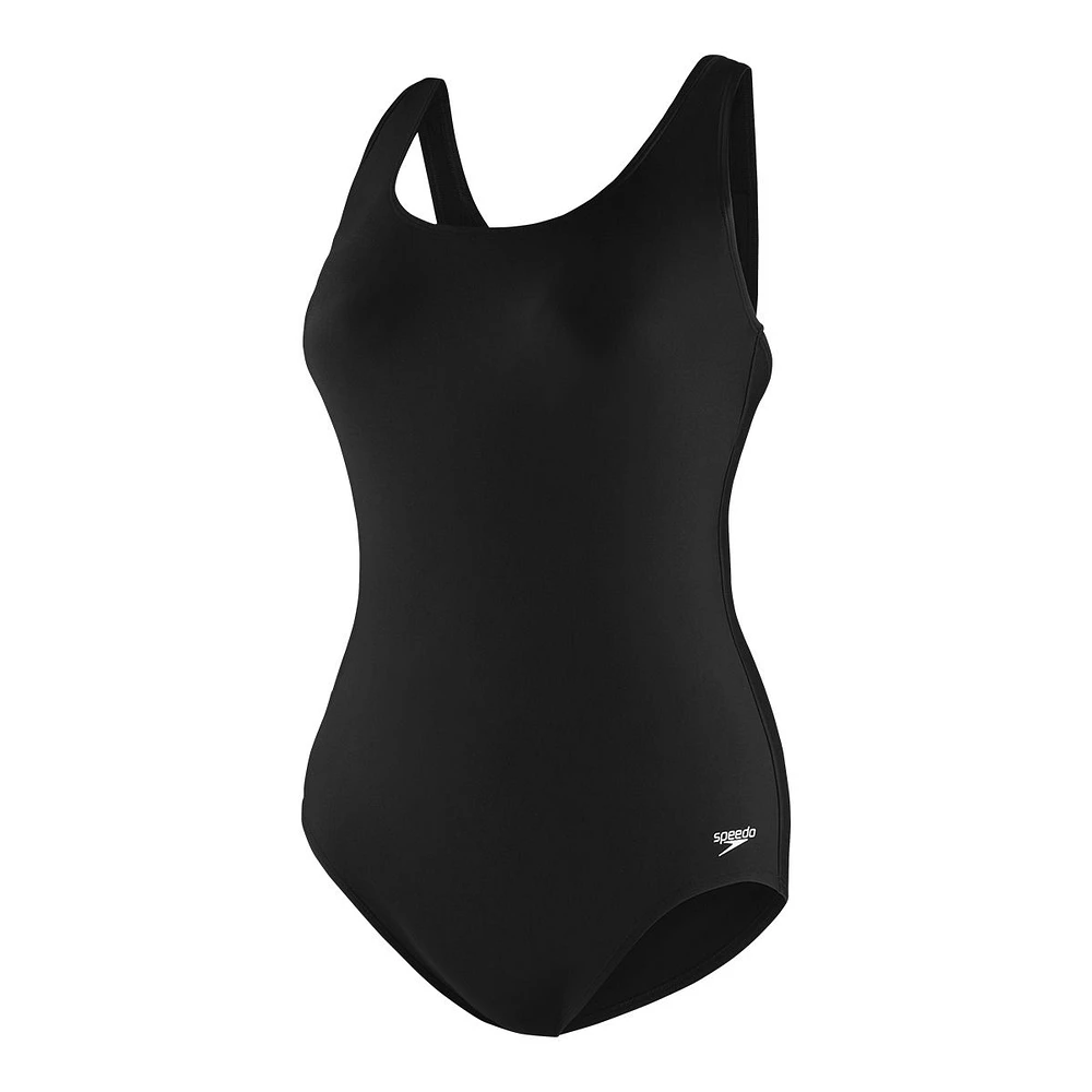 Speedo Women's Plus Ultraback One Piece Swimsuit