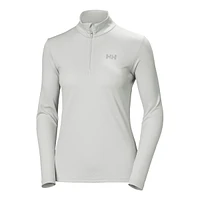 Helly Hansen Women's Lifa Active Solen 1/2 Zip Long Sleeve Top