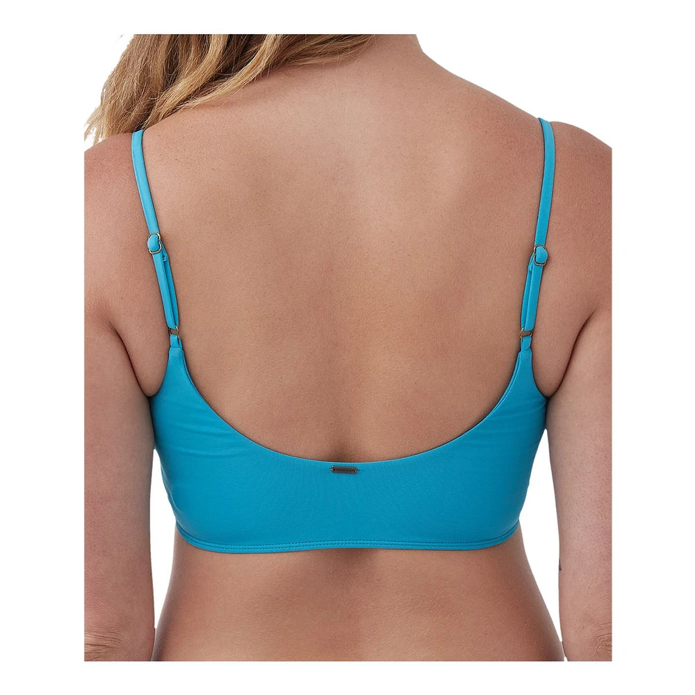 O'Neill Women's Saltwater Solid Trestles Bikini Top